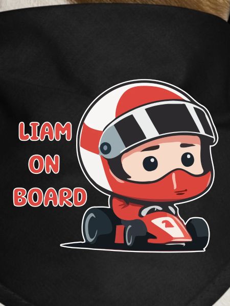 Liam on board