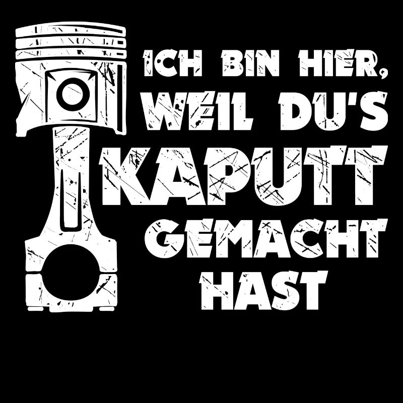 Mechaniker Job Arbeiter Workaholic Statement