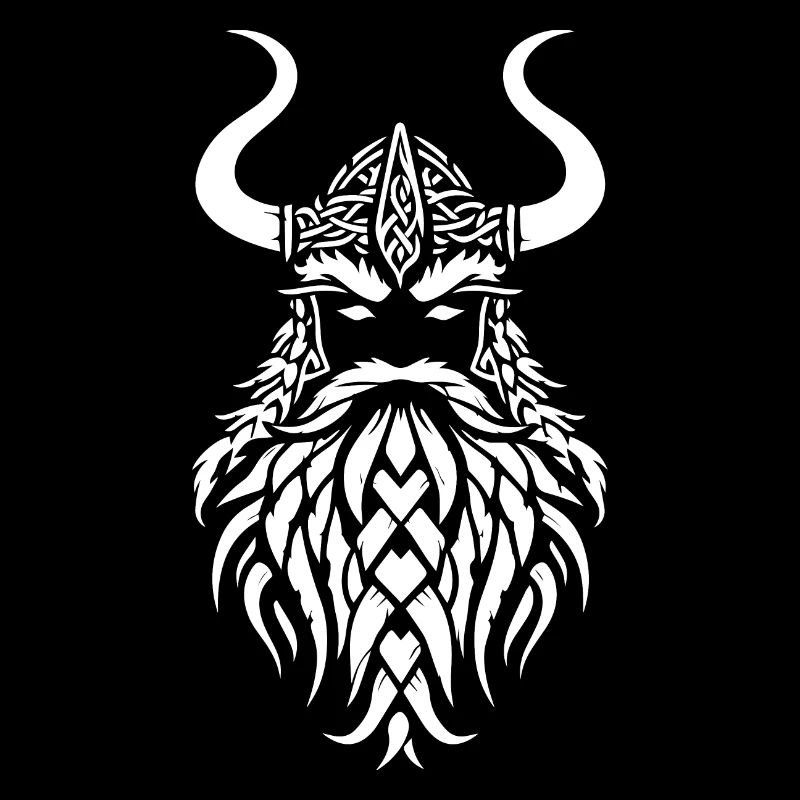 Wikinger-Kriegerkopf