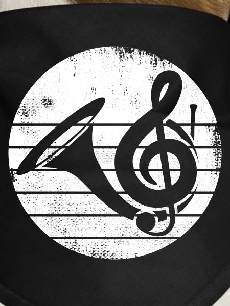French Horn Drawing