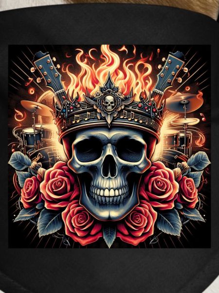 Burning Skull