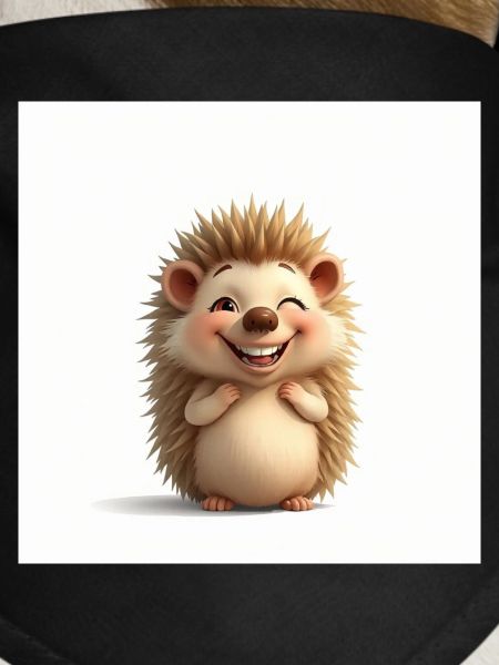 Cuddly hedgehog too cute