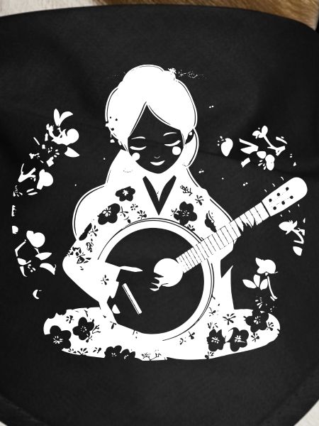 Banjo Player Drawing