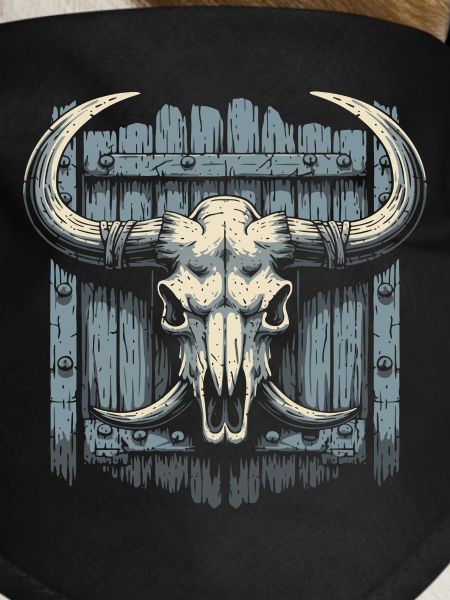 Bison skull