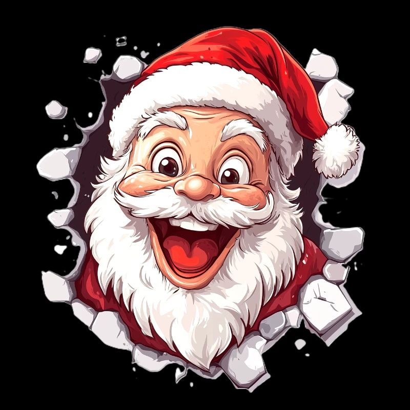 Fröhlicher Weihnachtsmann