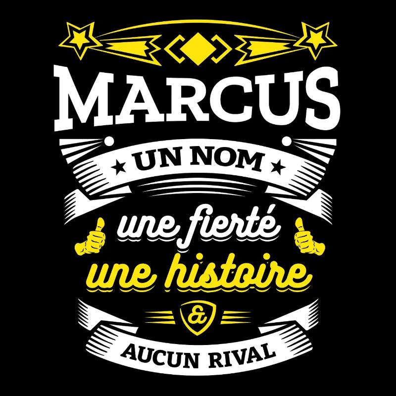 MARCUS UN NOM UNE FIERTÉ AUCUN RIVAL