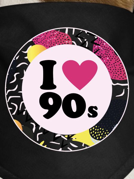 I ♥ 90s – Nostalgic retro design