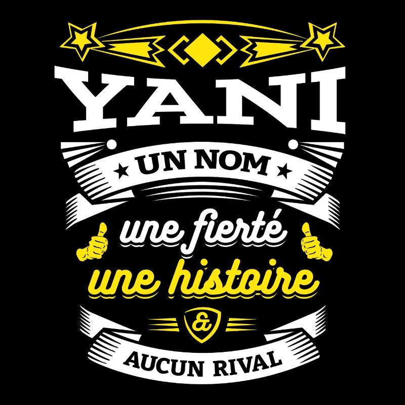 YANI UN NOM UNE FIERTÉ AUCUN RIVAL