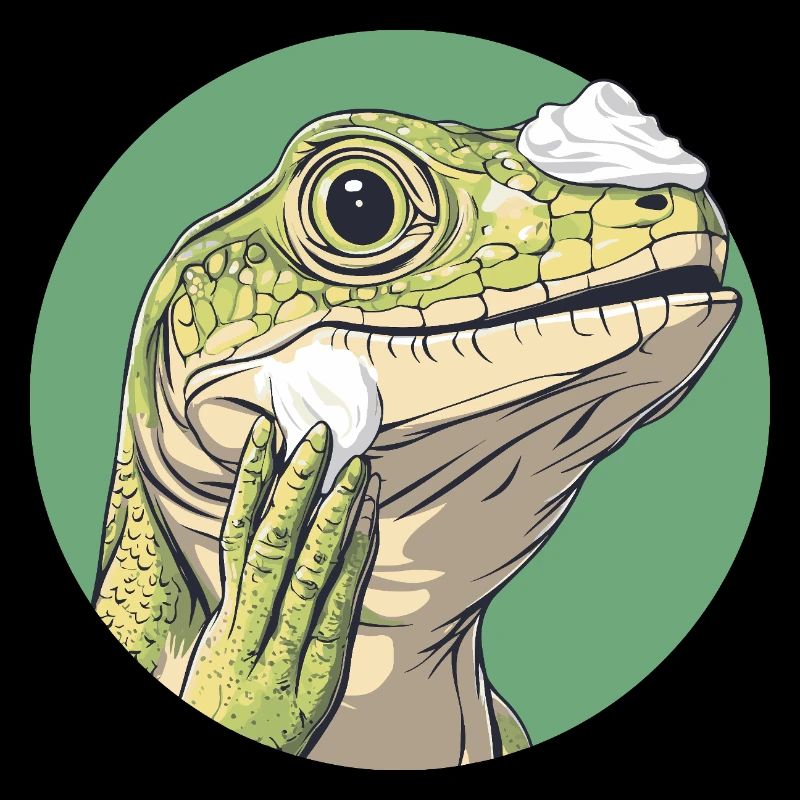 Lizard shaving – smoother than ever!