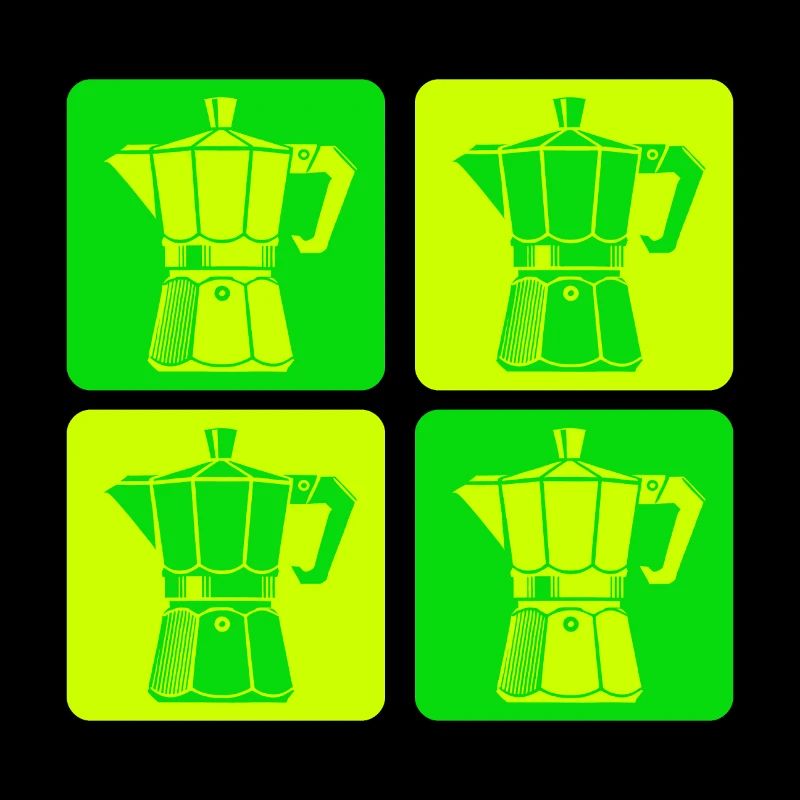 Retro Espresso Maker Pop Art