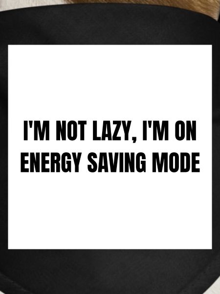 Energy-Saving Mode – Lazy Mode Activated