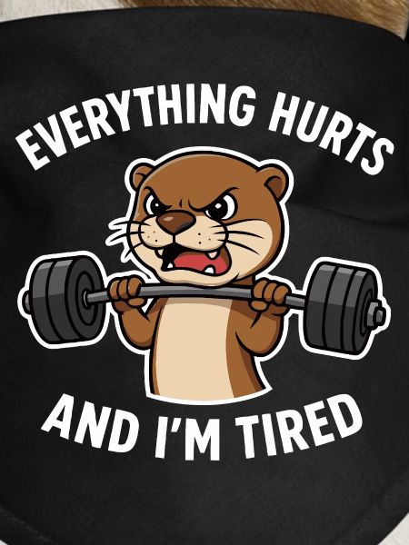 Angry Otter Weightlifting Quote