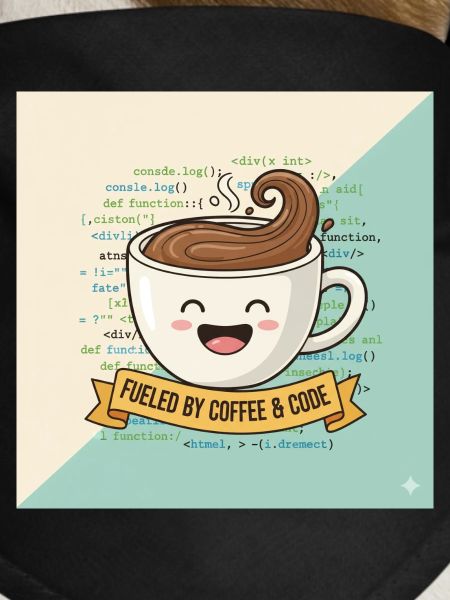 Happy Coffee Mug and Code