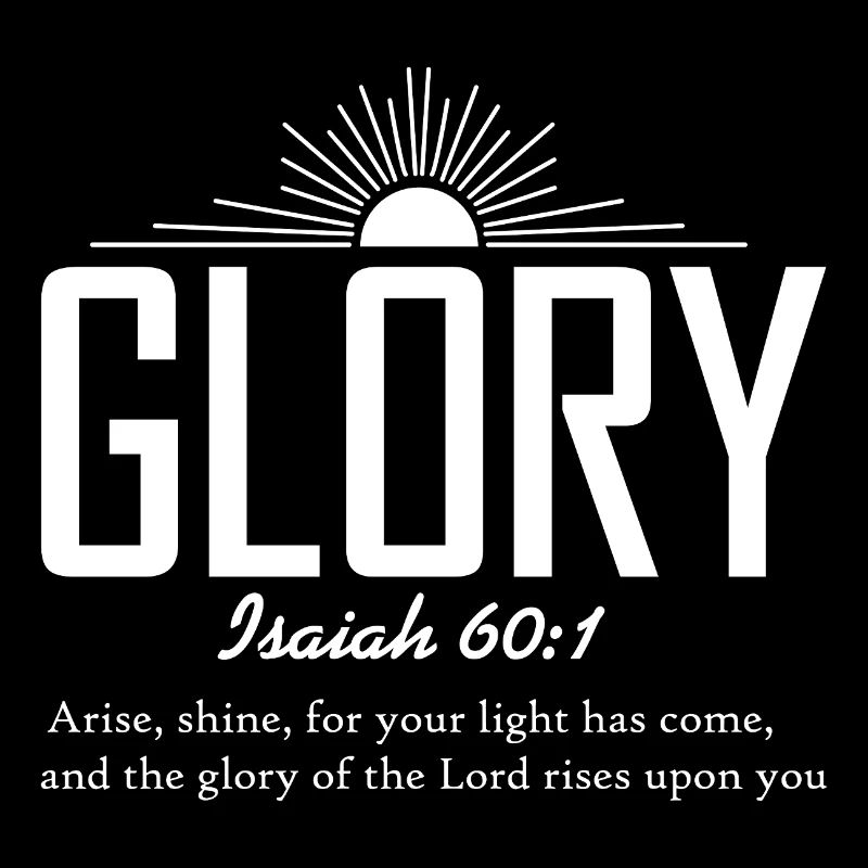 Versets bibliques de Gloire Sunrise