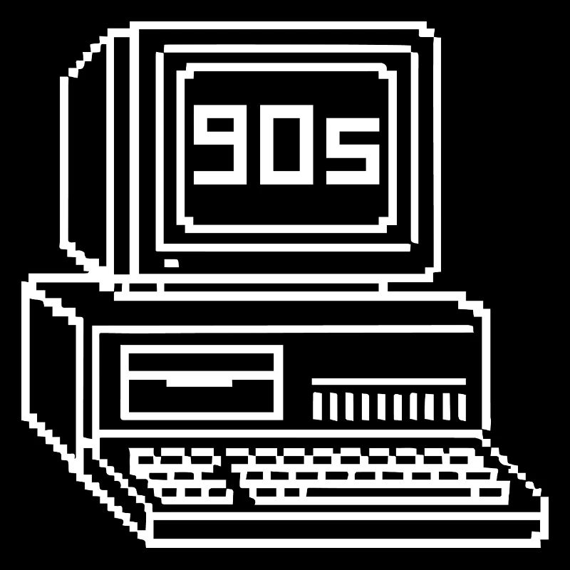 Retro 90s Console Pixel Art