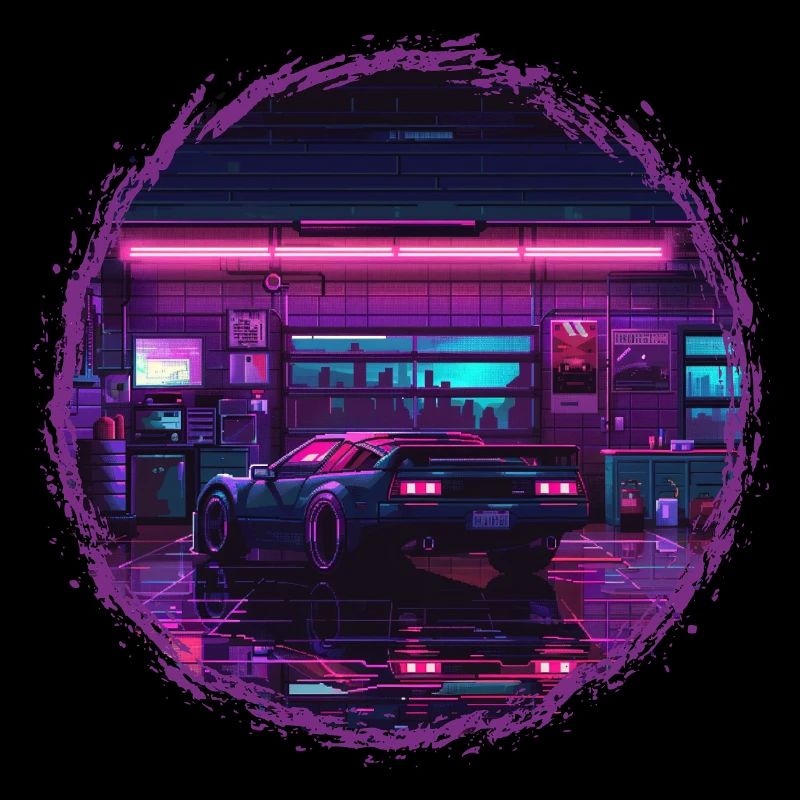Neon Garage – RetroRift Night Edition