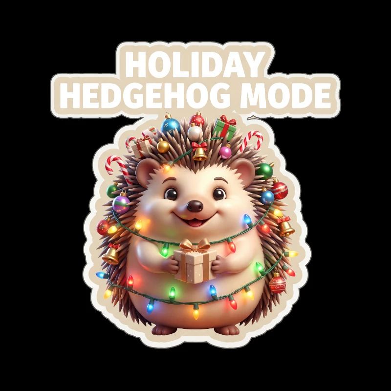 Mode hérisson des fêtes