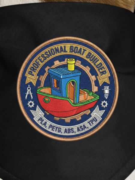Professional Boatbuilder Benchy Patch