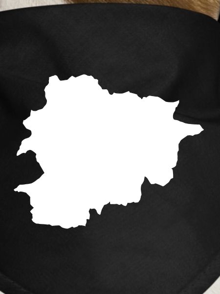 Andorra Contour Silhouette