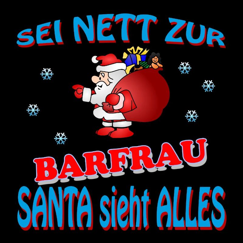SANTA BARMAID