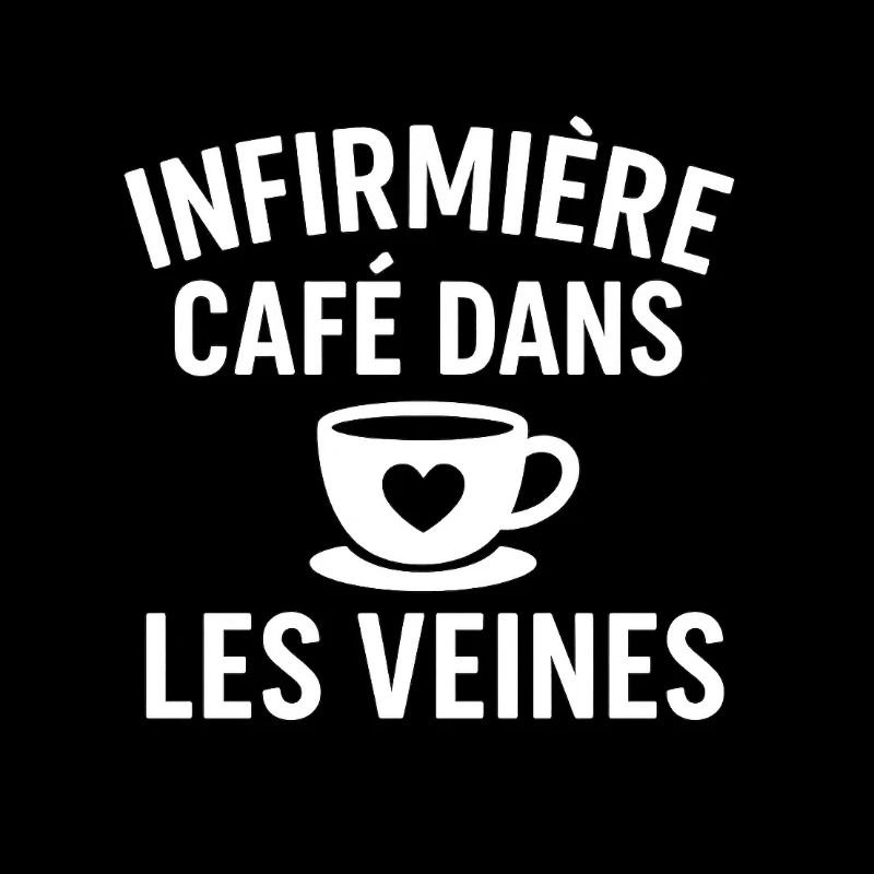 Kaffeekrankenschwester in den Adern