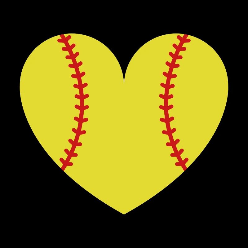 Softball heart