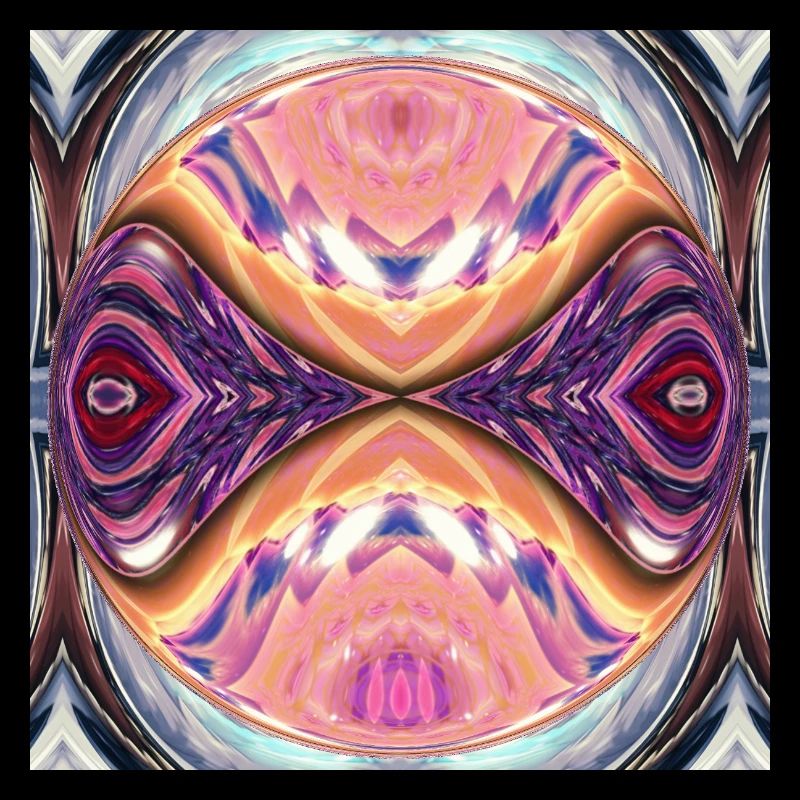 Kaleidoskop Orb Farbexplosion
