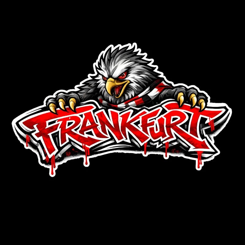 Frankfurt Adler Graffiti