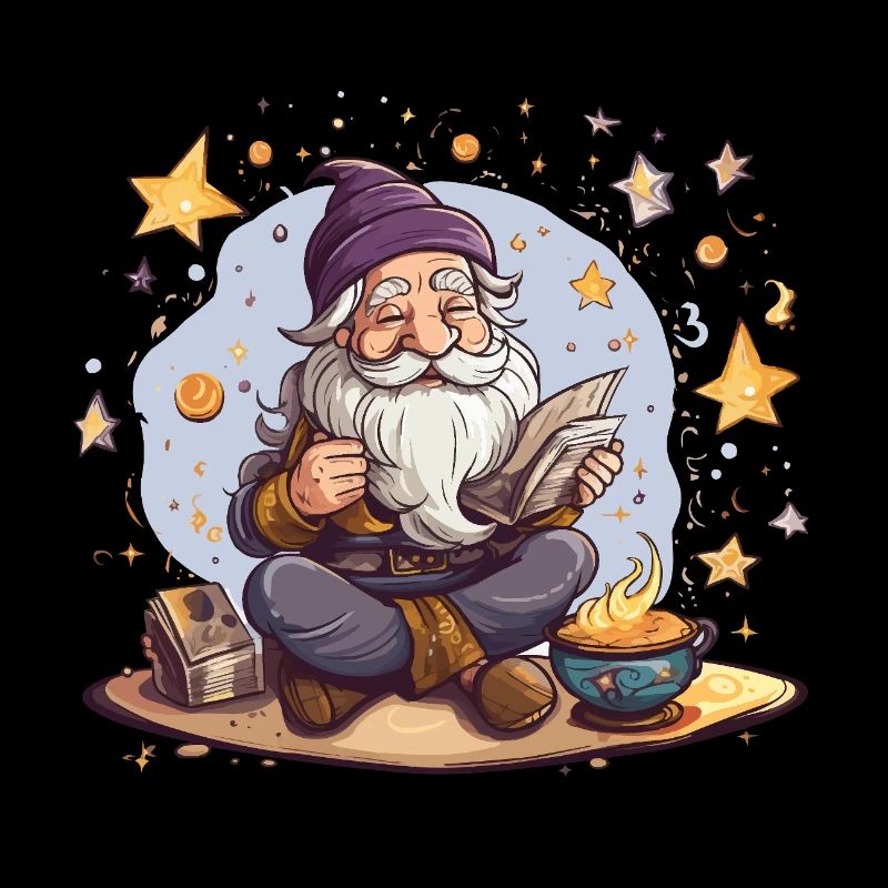 Gnome en lecture chez Starfire