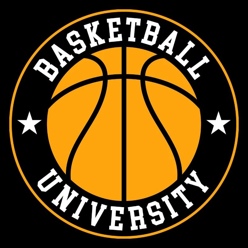 Basketball University Emblem