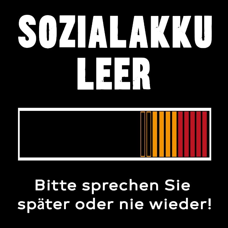 Social Battery Empty - Battery Design