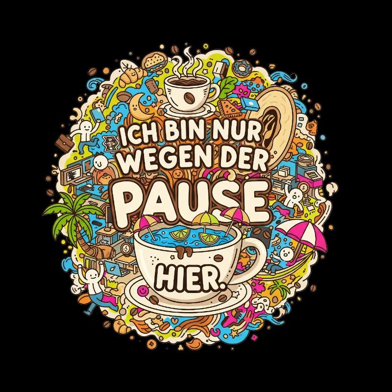 Ich bin nur wegen der Pause hier – Kaffee