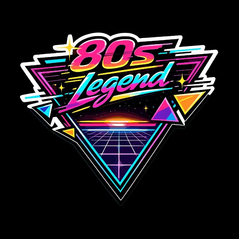 80s Legend Neon Retro