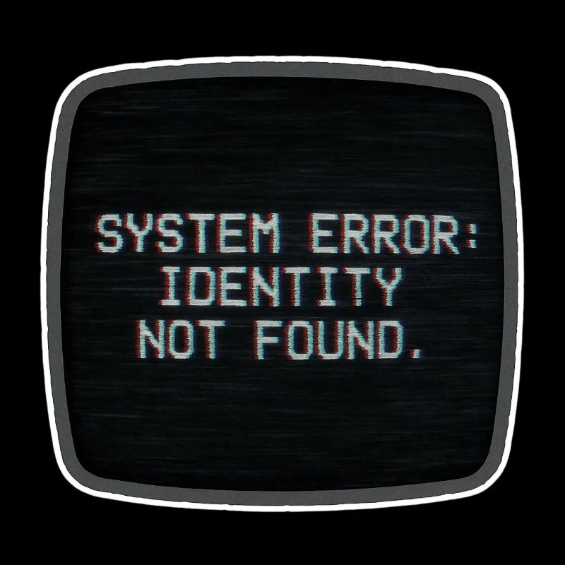 System Error Identity Not Found
