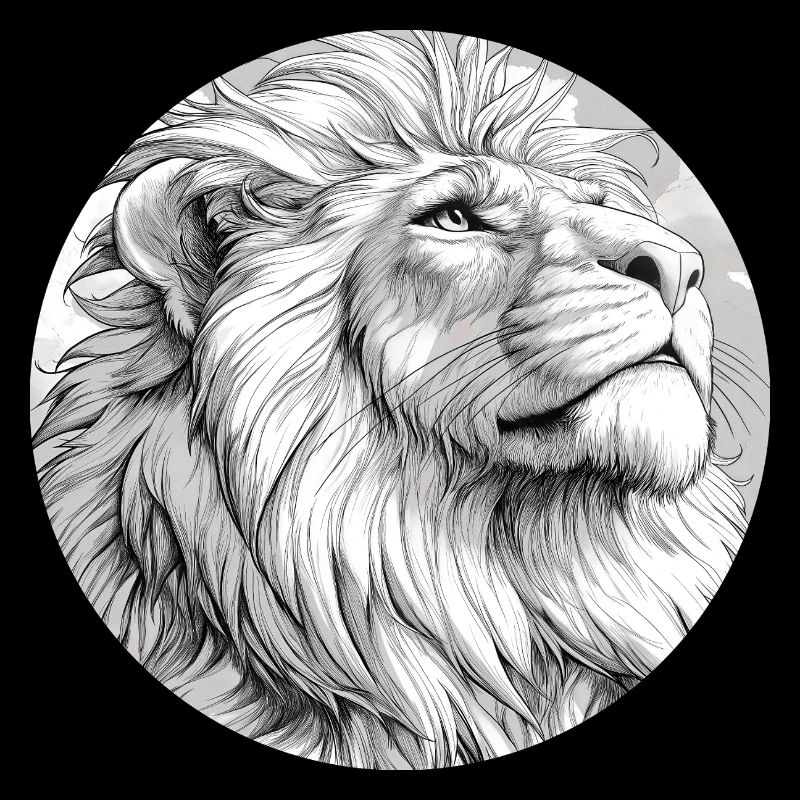 Dessin de Lion