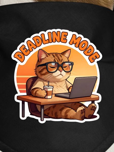 Chat im Büro im Deadline-Modus
