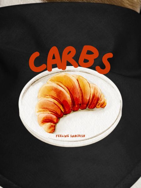 Carbs Croissant Snack