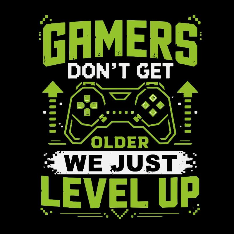 Gamer Saying Level Up Neon