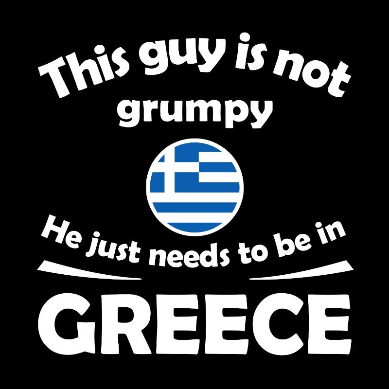 Pas Grumpy Greek Vibe Tee