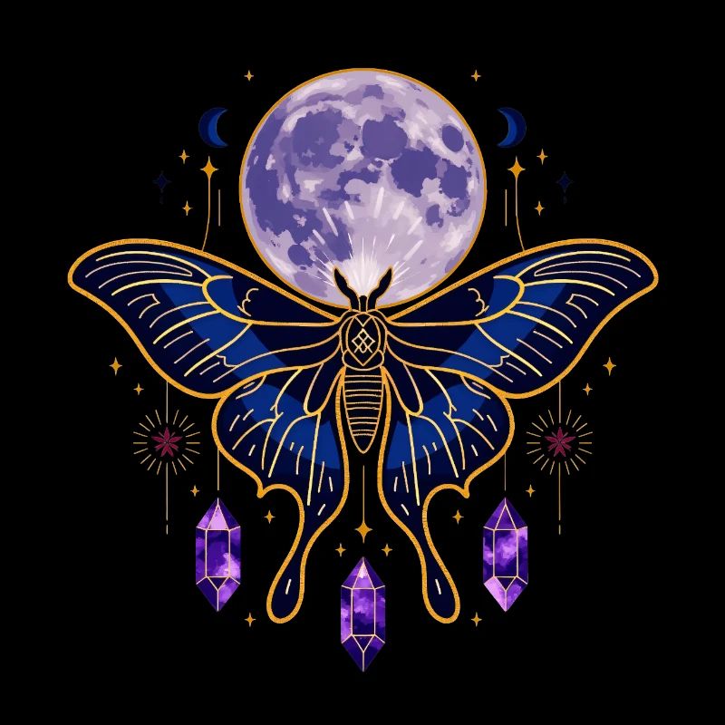 Mystical Celestial Tarot Card Aesthetic