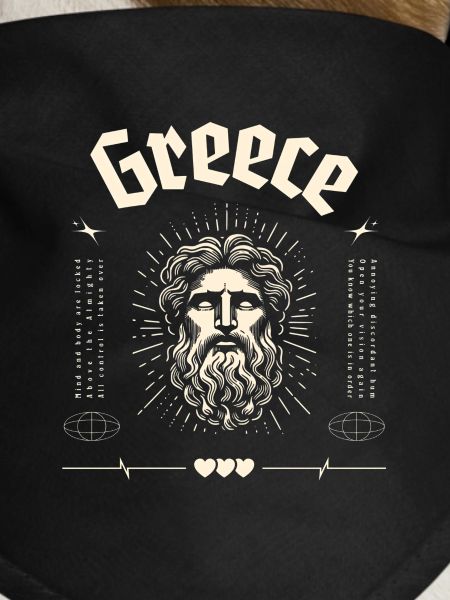 Greece Ancient God Portrait