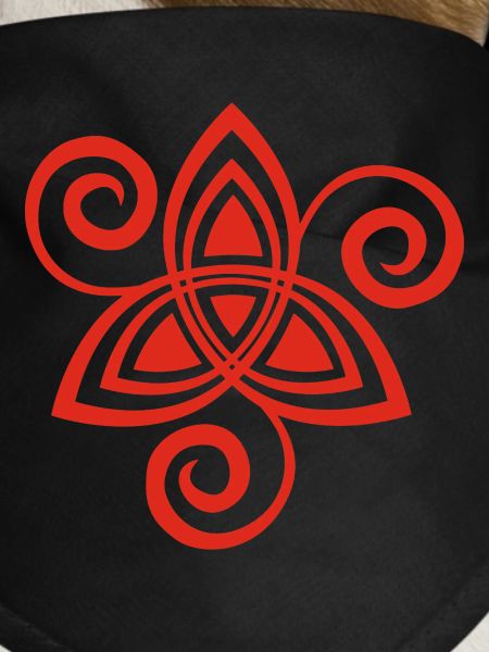 Celtic Flower (Red)