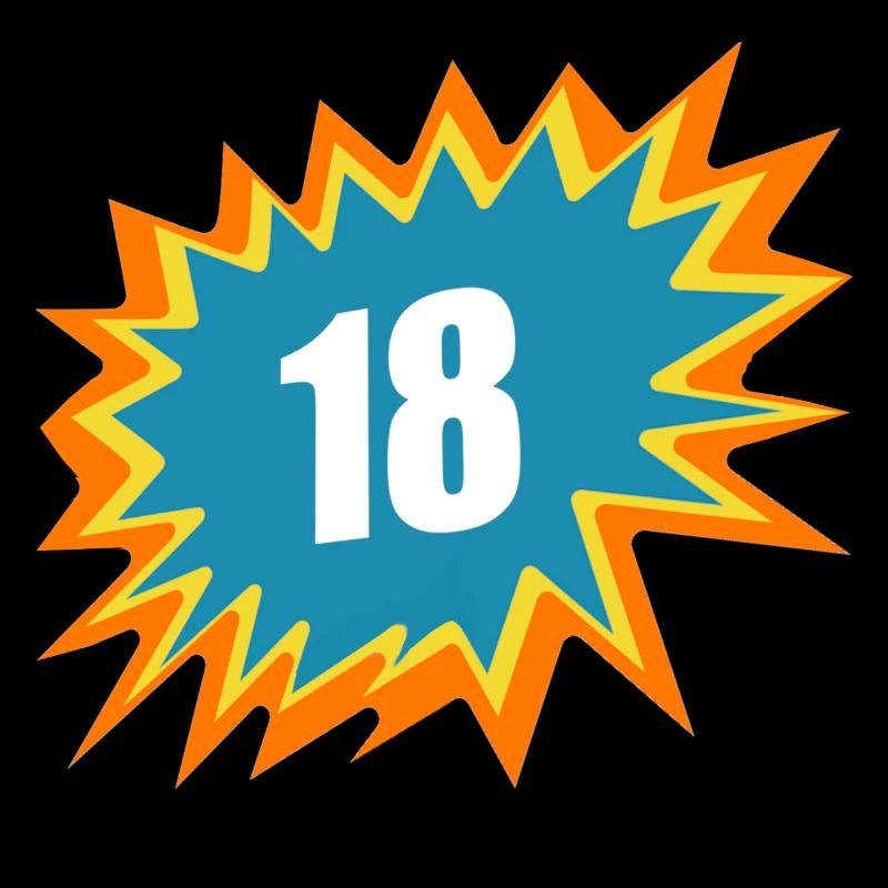 18 coloré, 18, 18. GB, de âge