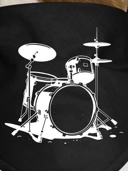 Drum Set Drawing