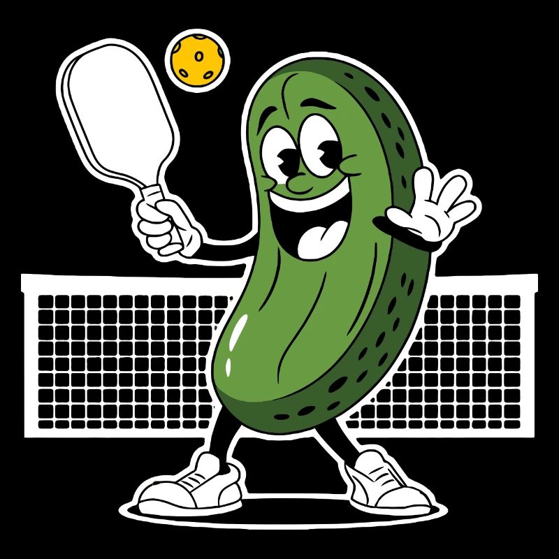 Dill With It Pickleball Player