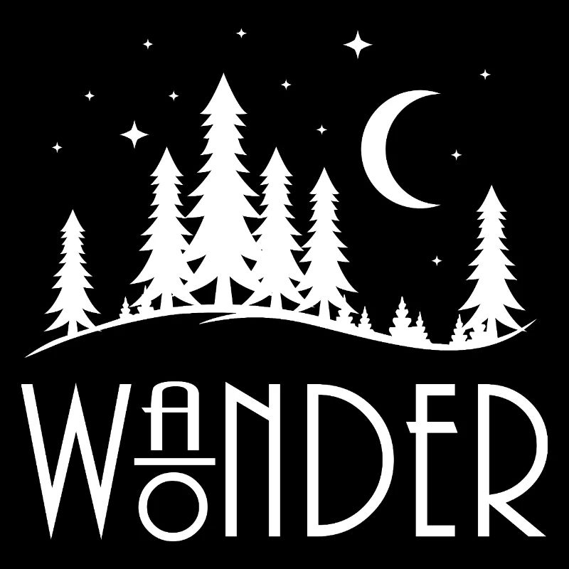 Wander Forest Night Silhouette
