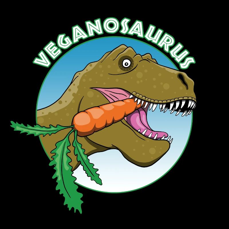 Veganer Dinosaurier