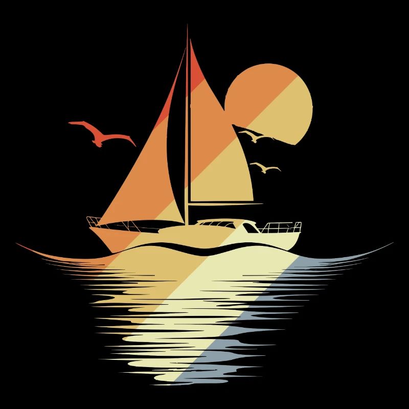 Voile Vintage Graphique