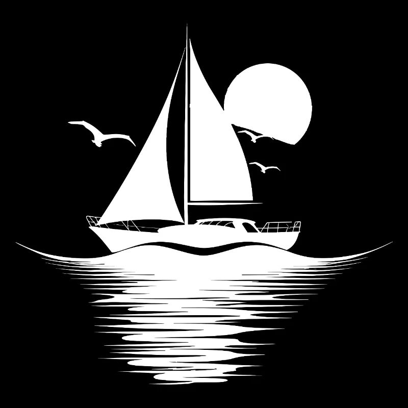Sailing Drawing