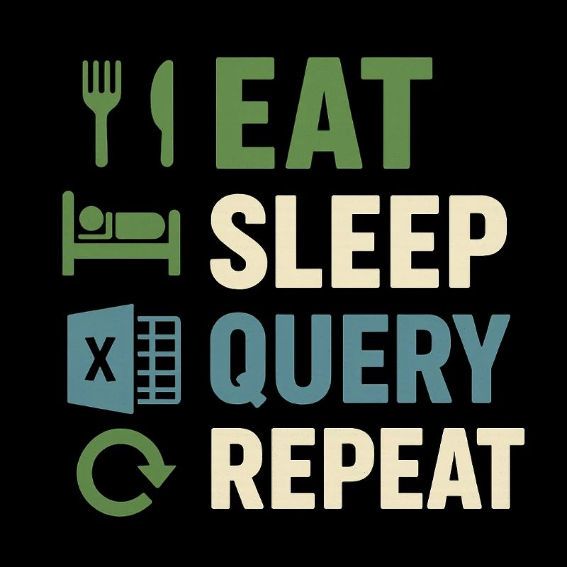 Eat Sleep Query Repeat